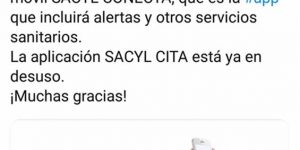 APLICACIÓN SACYL CONECTA