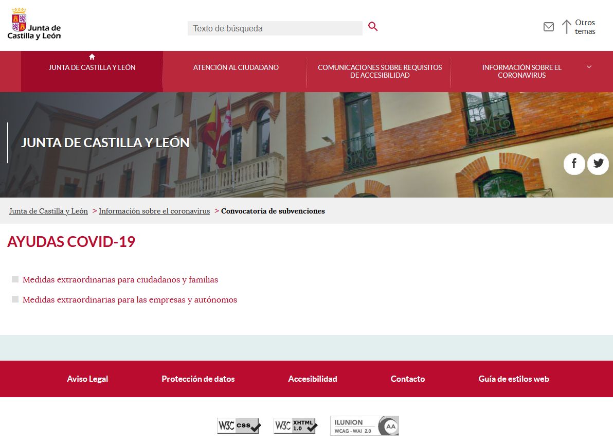 SUBVENCIONES Y AYUDAS JUNTA DE CASTILLA Y LEON – AYTO. LA LOSA