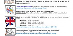 BOLETÍN DE ACTIVIDADES CURSO 2021/22