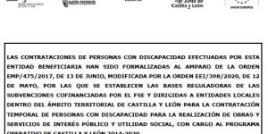 CONTRATACIÓN FONDO SOCIAL EUROPEO