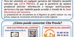 CITA PREVIA EN CATASTRO
