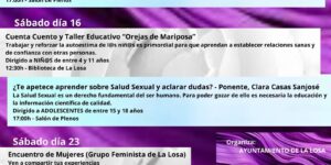 Actividades contra la Violencia de Género. Noviembre 2024